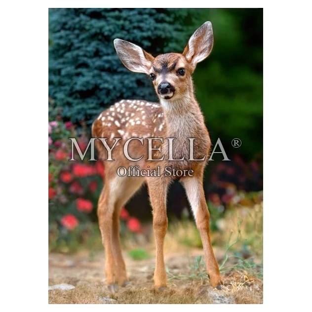 Животные 5d Diy алмазная живопись полный дрель Алмазная вышивка детская одежда с