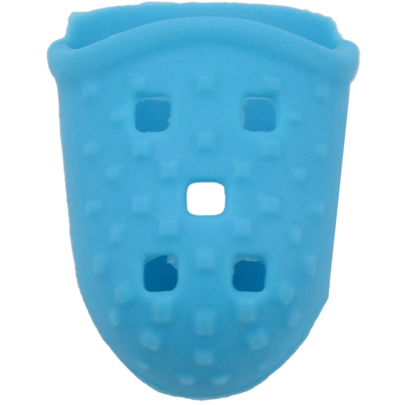 

4Pcs Silicone Guitar Thumb Finger Picks Protector Case Plectrum Fingertip with Kids Percussion Lollipop Drum