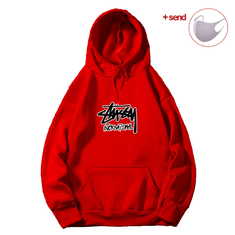 

BLACK Trendy Brand Letter Printed Streetwear Men's Women's Fashion Casual Harajuku Oversized Pullover Sweatshirt Hoodie