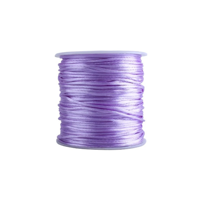 

60m/Roll 1.5mm DIY Cord for Baby Teething Pacifier Chain Clip Thread Necklace Jewelry Making Rope