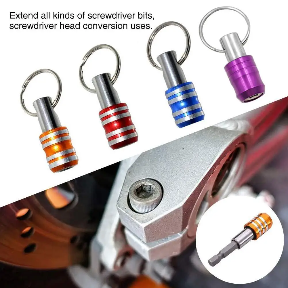 

Steel Socket Extension Rod Hand Tool Combination Hardware Quick Extension Rod Change Head Batch Sleeve Keychain J5B1