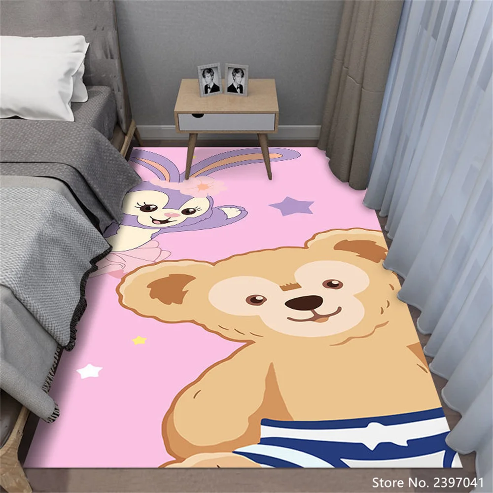 

Kids Cartoon Living Room Carpet Mat Home Decoration Mat Children Bedroom Thick Warm Carpet Cartoon Floor Bed Mat Soft Wool Rug