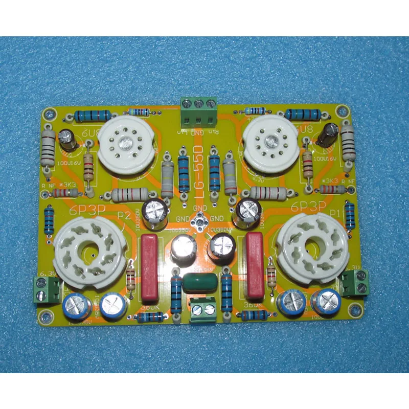 6U8 (6F2) electronic tube push 6P3P single-ended Class A power tube 6WX2 output circuit board LG55D