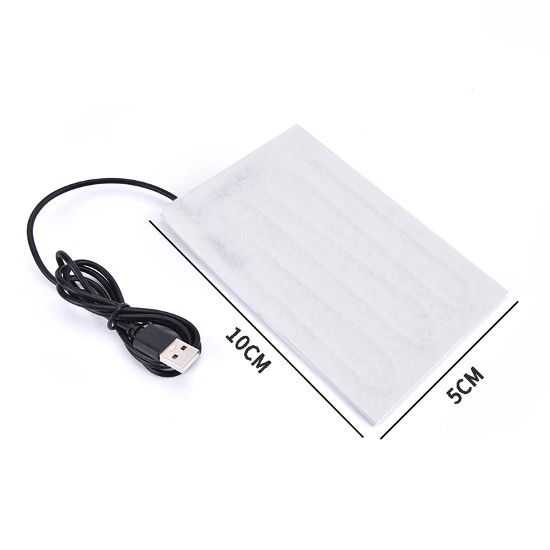 

1PCS USB Fast-Heating Heating Pad Safe Heating Warmer Pad For Vest Jacket Socks