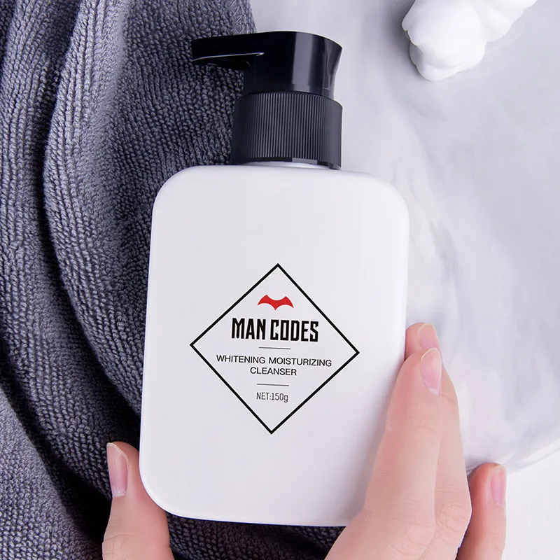 MANCODES Для мужчин Отбеливающее увлажняющее очищающее средство масляной