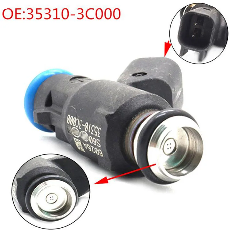 

Baificar Brand New Genuine Fuel Injector 35310-3C000 For HYUNDAI Veracruz 3.8 Equus Grandeur Santa Fe KIA Sorento 3.8 Borrego3.8