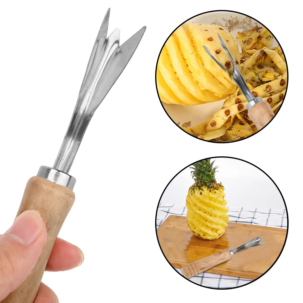 HOOMIN ананас Овощечистка V shaped слайсер фрукты инструменты Ананас Семена для