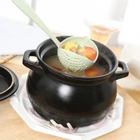 2 in 1 kitchen colander spoon soup tablespoons multi purpose cooking strainers scoop hot pot colanders spoons tableware tools