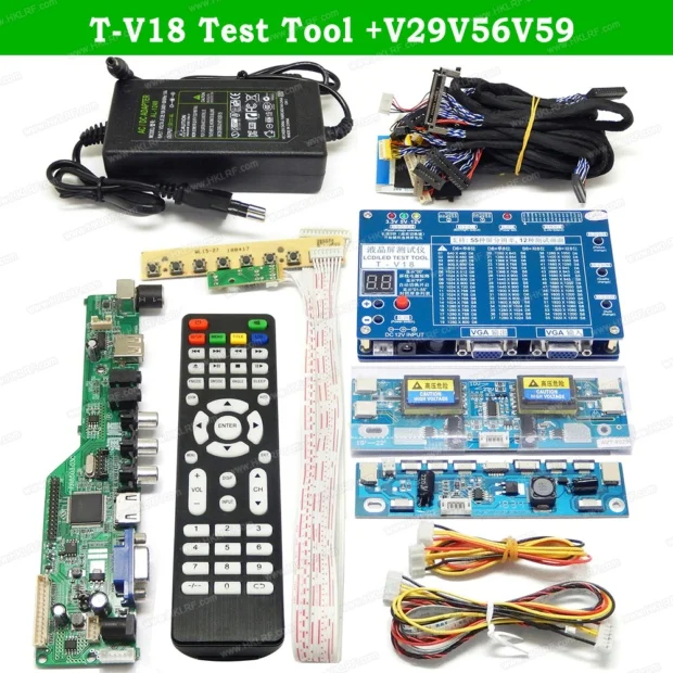T V18 светодиодный ЖК экран тест er инструмент Панель Тест + V29V56V59 Универсальный