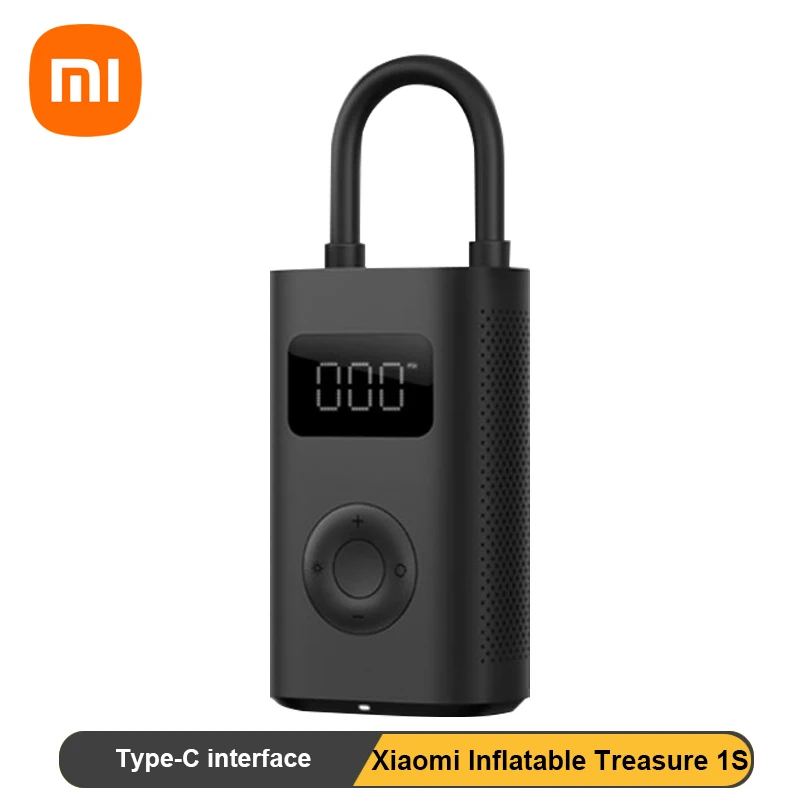 Портативный Умный Цифровой датчик давления в шинах Xiaomi Mijia 1S электрический насос