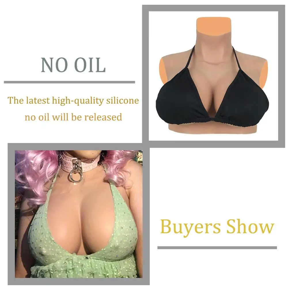 

NUSIAMA Huge Silicone Breast Enhancer Top Quality Realistic Silicone gel Breast Forms Fake Boobs Fake Boobs gel For Crossdresser