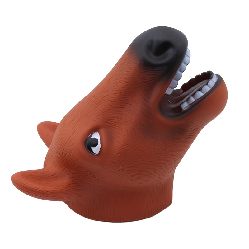 Wildlife Doll Novelty Mischief Toy puppet Funny Animal Lion Tiger Horse Monkey Product Image Realistic | Игрушки и хобби