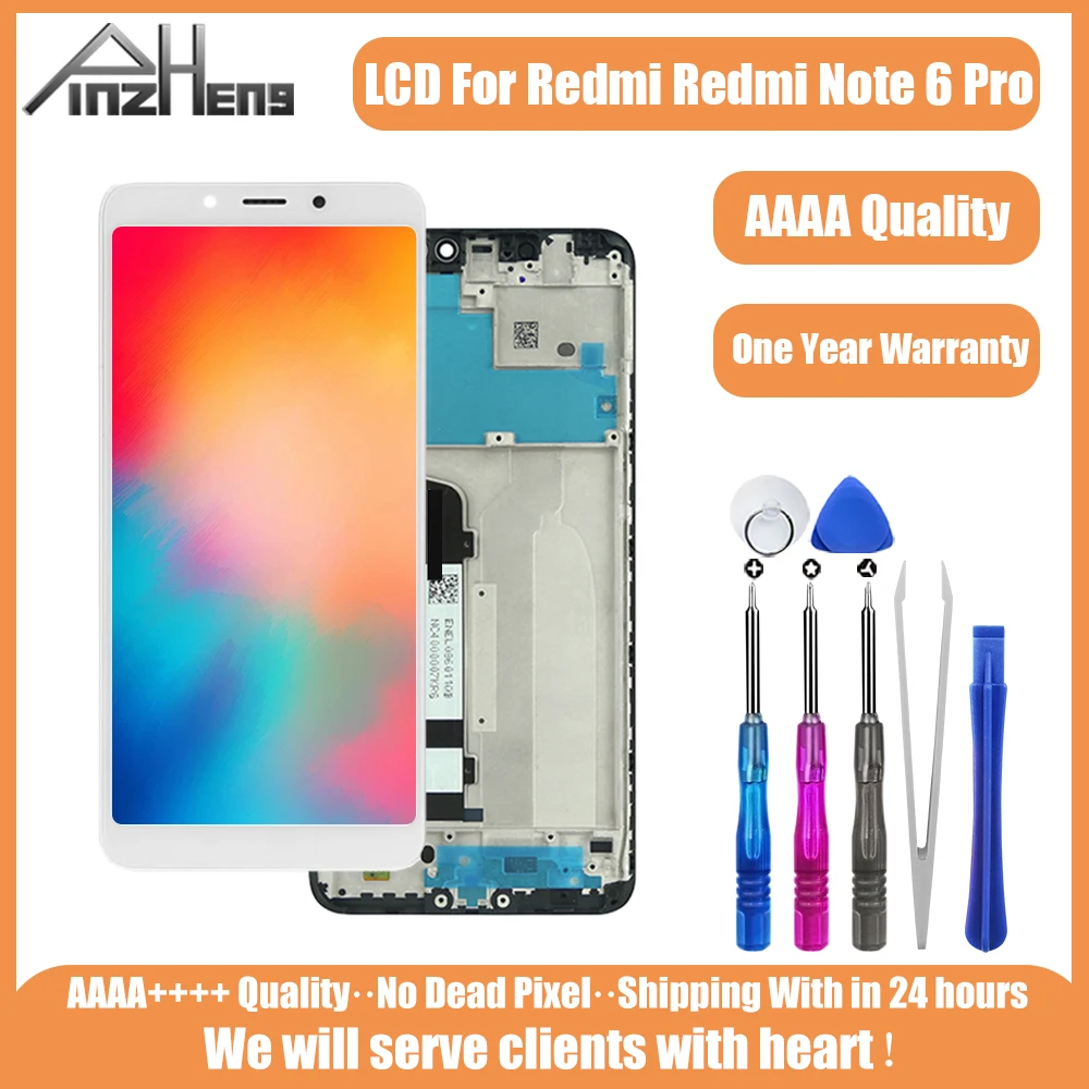 Оригинальный ЖК-дисплей PINZHENG для Xiaomi Redmi Note 6 Pro с сенсорным экраном сменный |