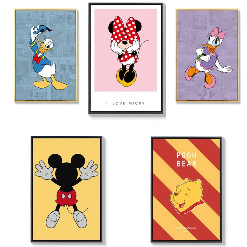 Диснеевские Мультяшные алмазные картины Микки Маус Винни Пух Дональд Дак
