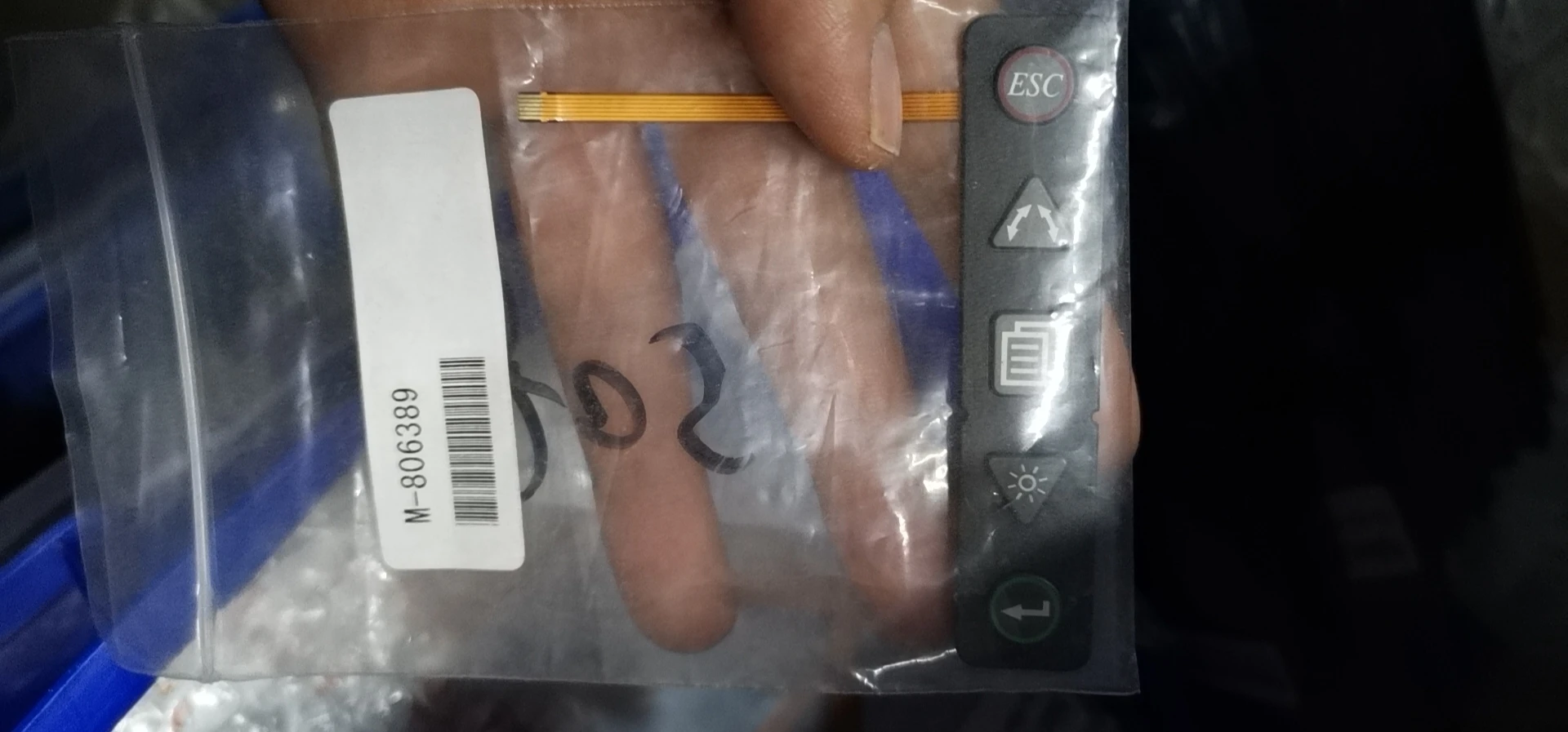 

Free Shipping Original Screen Keypad for FSM-61S 62S 70S 80S 61C 62C fusion splicer LCD screen display Keyboard/ Keypad