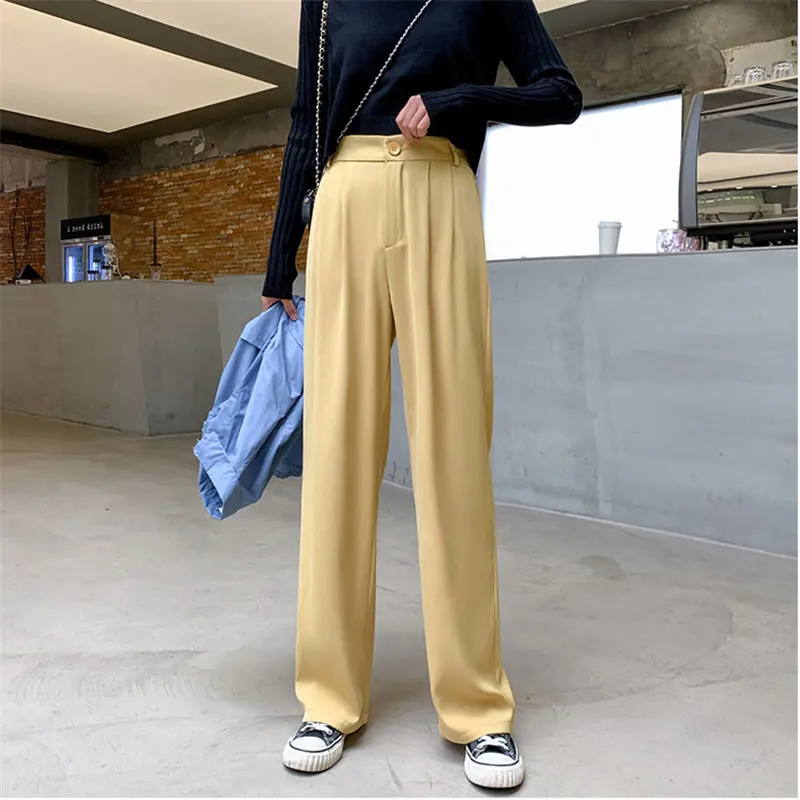 Alien Kitty/Новинка модные Универсальные однотонные свободные брюки повседневные с