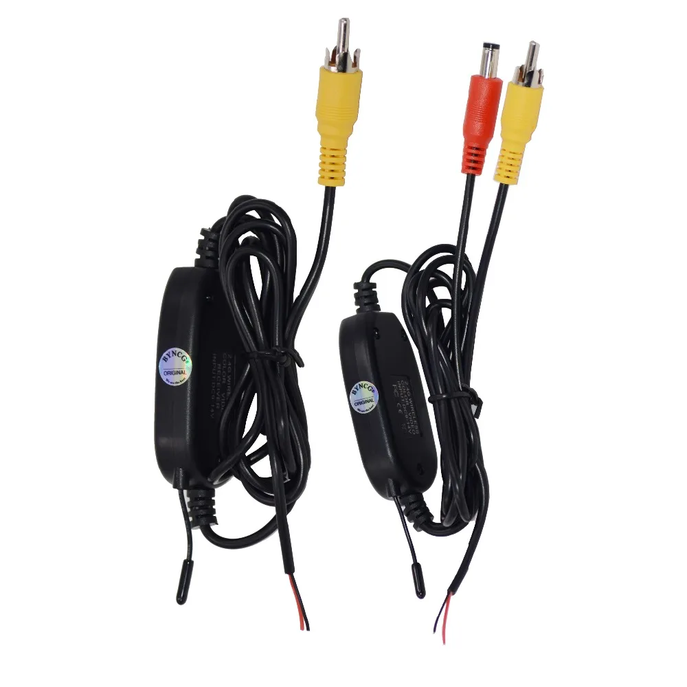 Комплект/комплект из беспроводного передатчика и приемника 2 4 ГГц с RCA для