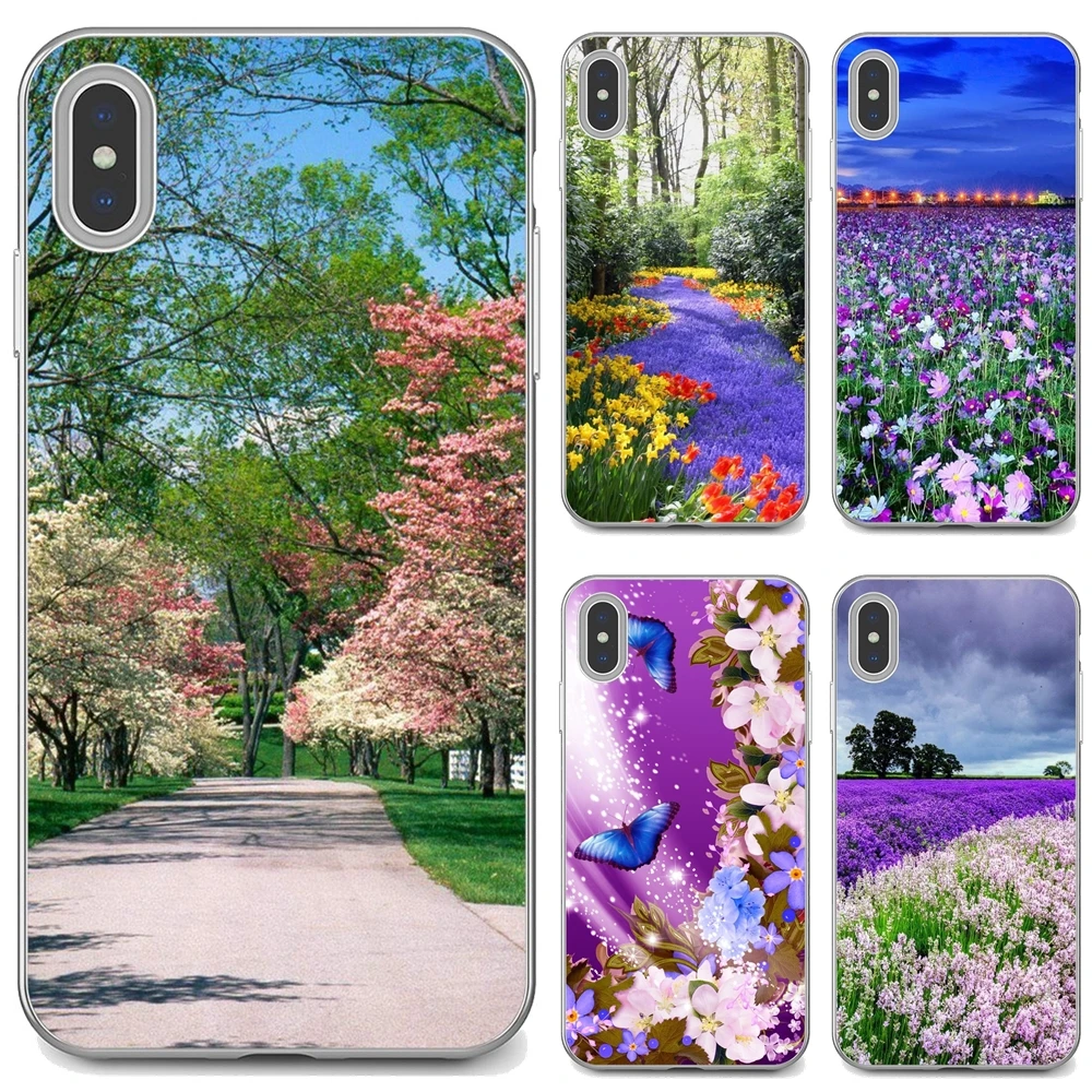 Для LG K10 K8 K7 K4 Nokia X6 2 3 5 6 8 9 230 3310 1 7 Plus 2017 пастельные мягкие чехлы с цветочным принтом