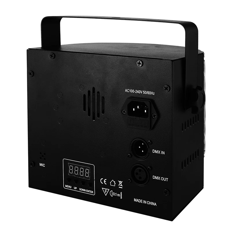 Светодиодный стробоскоп 9 цветов Бабочка Дерби праздничный светильник DMX512