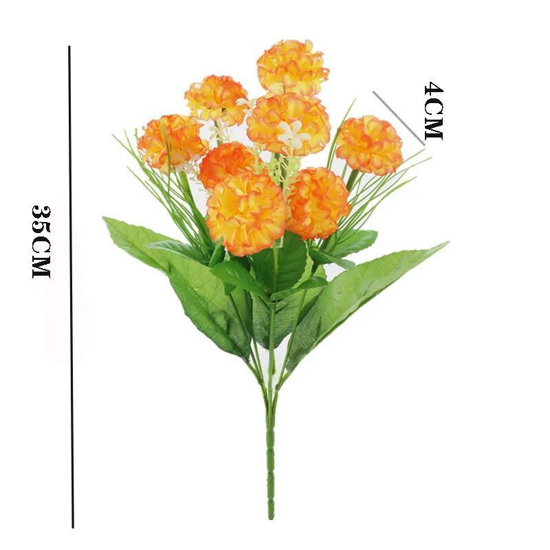 Искусственные шарики гортензии из искусственные хризантемы Шелковый цветок