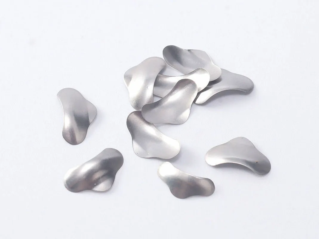 100Pcs Dental Matrix Bands Sectional Contoured Matrices Wedges Stainless Steel Refill Large Medium Small