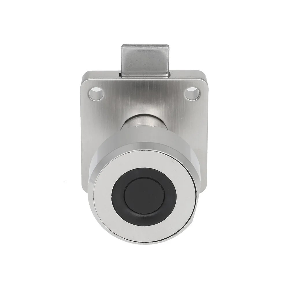 

T21 Smart Fingerprint Lock Electronic Drawer Lock Keyless Biometric Cabinet Lock USB Rechargeable Lock for Home Office