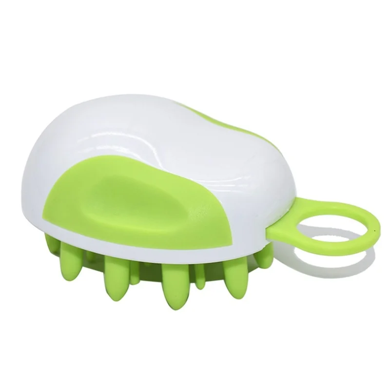 1 шт. салонный массажёр кожи головы Шампунь щетка силиконовая головка Щетка