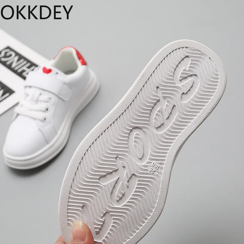 

Girls' Casual Shoes 2020 New Autumn Fashion Korean-Style Lovely Children's Board Shoes Boys' White Shoes