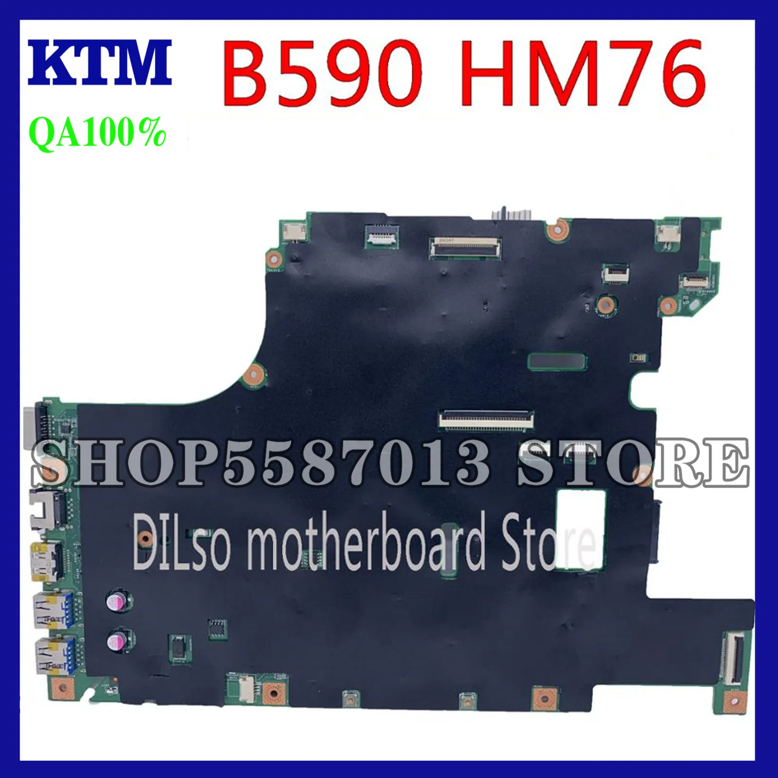 

KEFU 11273-1 B590 Mainboard For lenovo B590 B580 V580C Laptop Motherboard 48.4TE05.011 HM76 GT710M 1G Test work 100% original