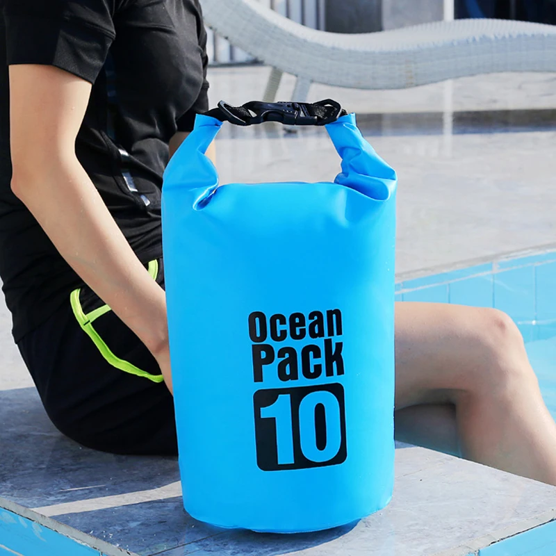 10L 20L 30L океан пакет сухой мешок открытый водонепроницаемая сумка для плавания