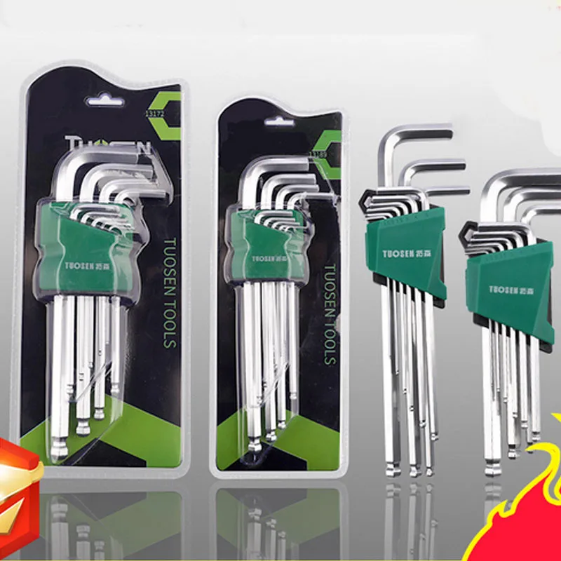 Набор шестигранных ключей комплект инструментов для ремонта велосипеда гаечных