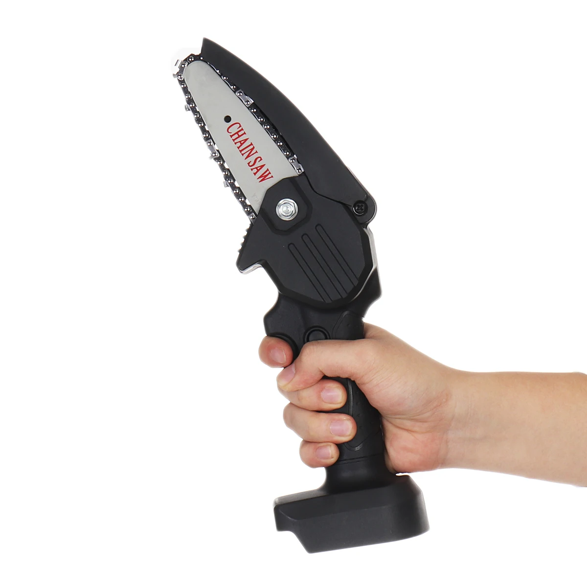 

21V 550W 4Inch Mini Pruning Saw Electric Chainsaw Portable Fruit Tree Garden Trimming Woodworking Cutter Tool For Makita Battery