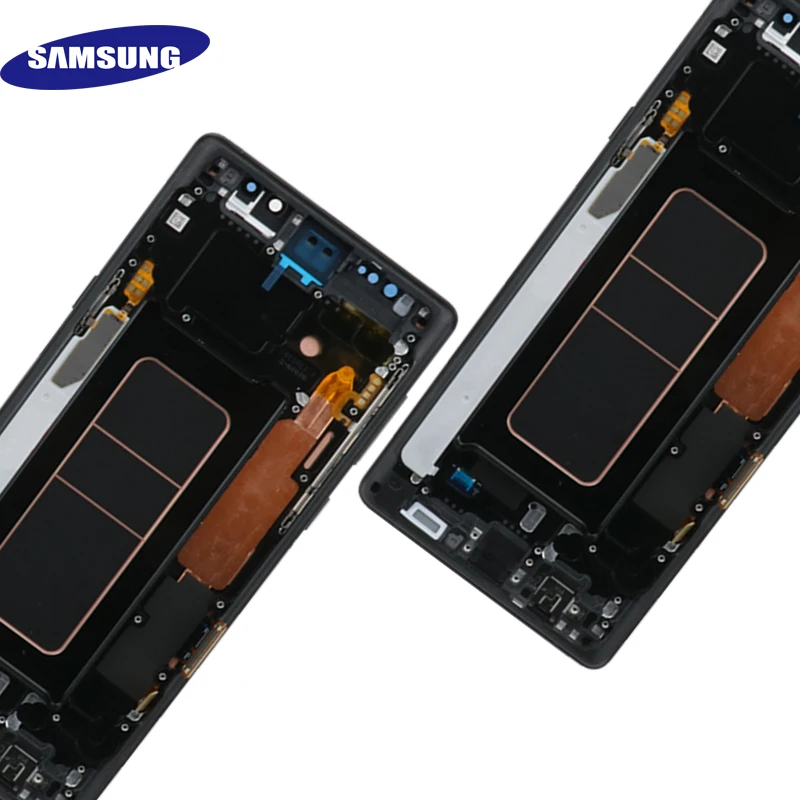 6," супер AMOLED note9 ЖК-дисплей для samsung Galaxy NOTE 9 N96D N96F сменный сенсорный ЖК-экран+ рамка
