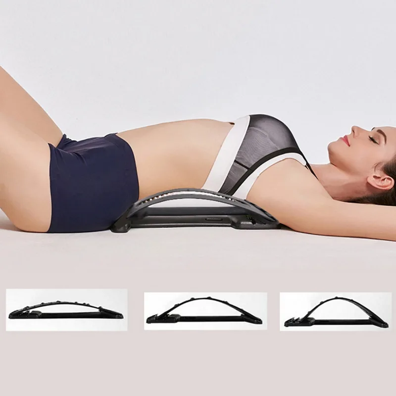 Новый лучший массажер для спины растягиватель фитнес массажное оборудование
