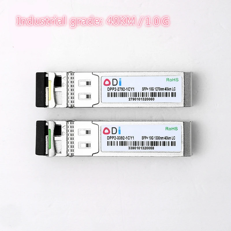 SFP 1 25 г/10 г LC 20/40/60 км нм/нм одинарное волокно Технические характеристики