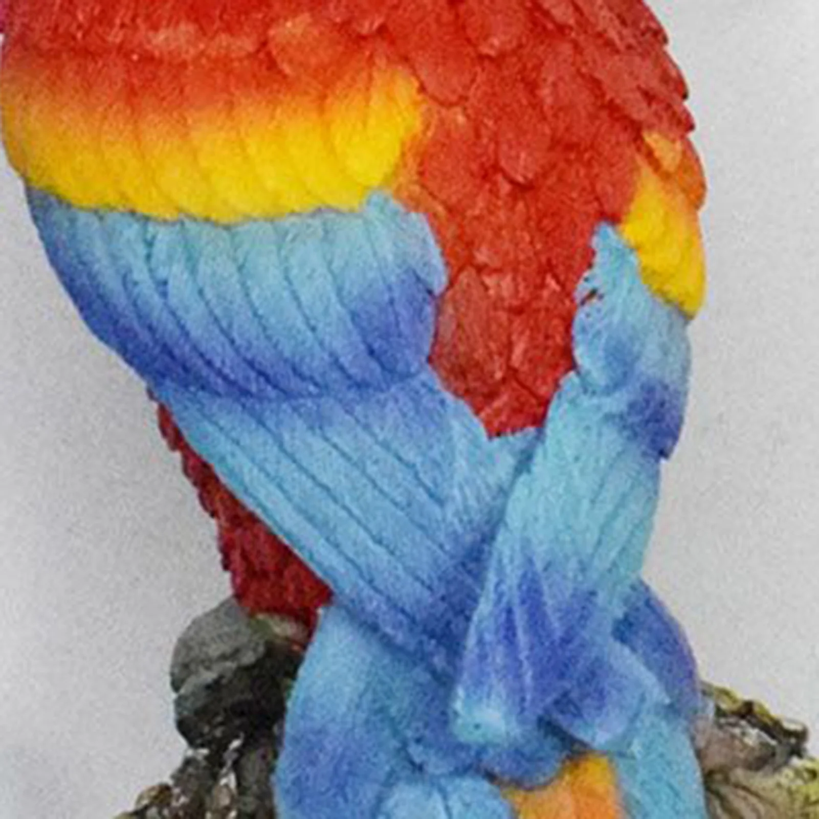 Солнечный Попугай образный ландшафтный светильник тропический Стиль Смола