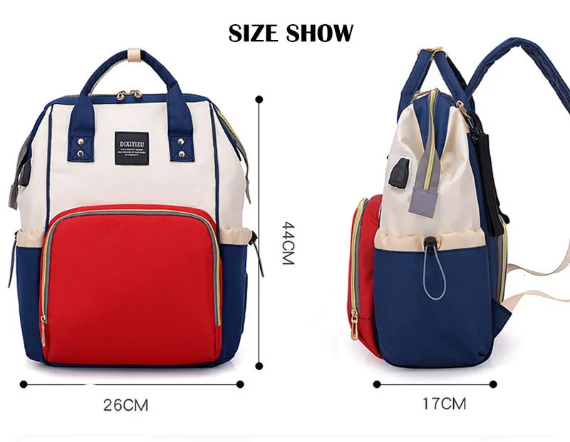 Mochila land mommy Сумка для беременных USB рюкзак Детская сумка для подгузников большой дорожный рюкзак детский Органайзер коляска сумка для кормления