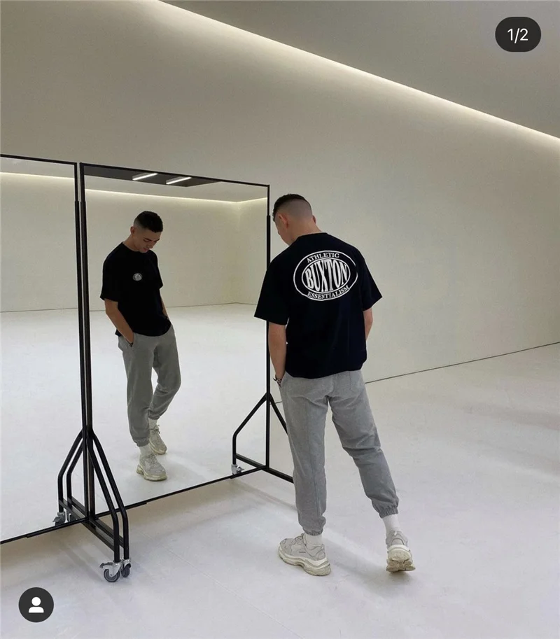 

Cole Buxton Niche Minimalist Logo Print CB Round Neck Short-sleeved T-shirt Good Quality Streetwear Men Women Cotton T Shirt