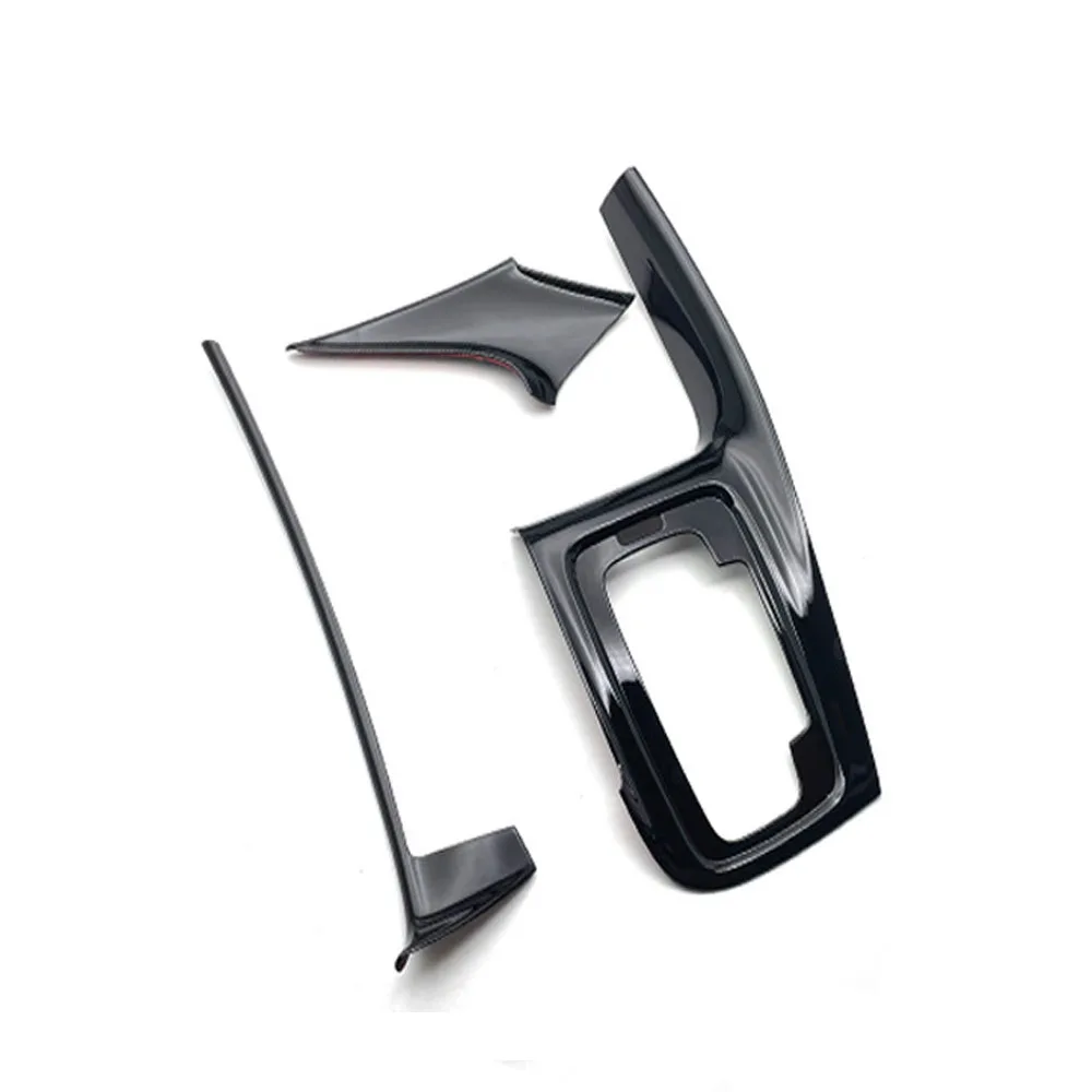 

Правая рукоятка привода ABS Хромированная черная центральная консоль коробка переключения передач Панель крышка отделка для Honda Hrv Hr-V Vezel 2021 2022 RHD