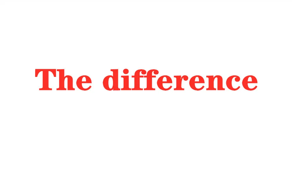 

Make up the price difference