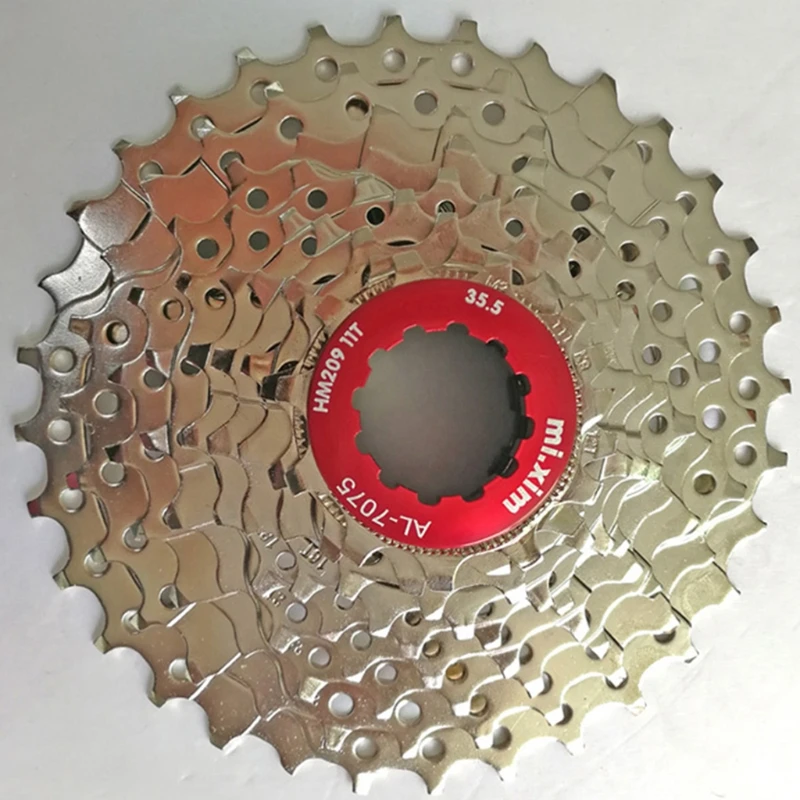 Алюминиевый сплав MTB зубчатый замок Кольцо велосипедный 11T кассета крышка