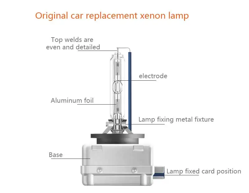 Лампа Ксеноновая OSRAM классический XENARC ксеноновых фар, Высокопрочная конструкция фара оригинальная D1S D2S D3S D4S 66140 66240 66340 66440 CLC замена лампы ОЕМ(однометный
