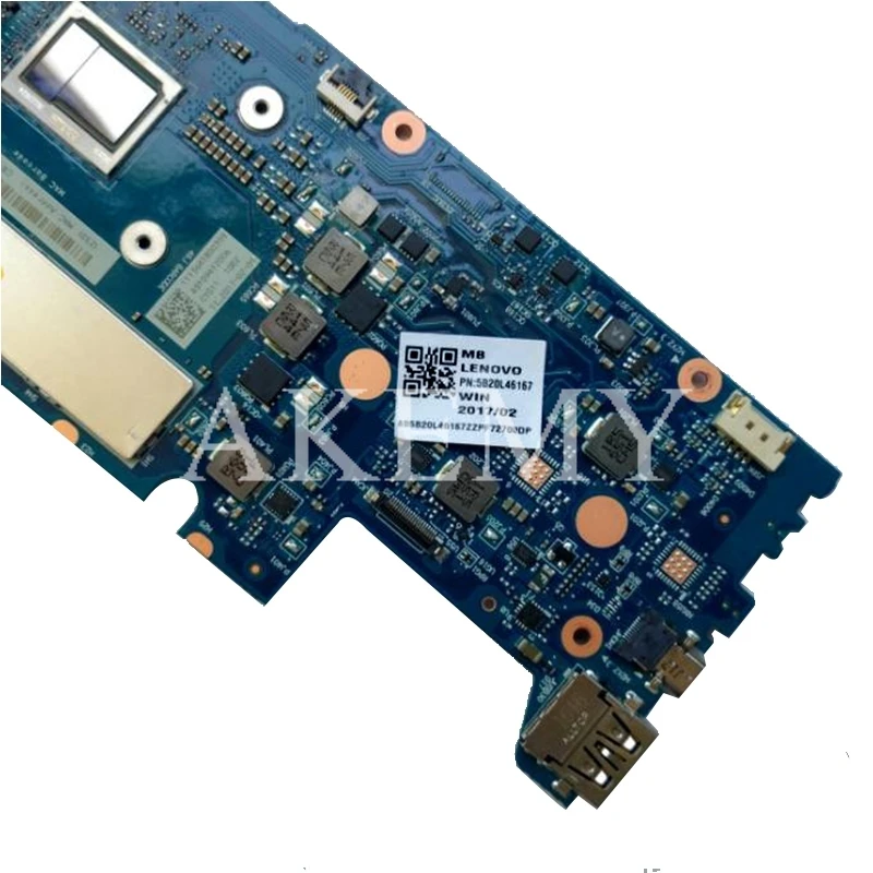

NM-A771 Laptop motherboard For Lenovo YOGA 710-11ISK original mainboard 4GB-RAM M3-6Y30