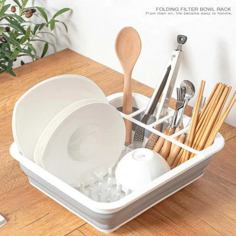 

Kitchen Drain Basket Filter Leftover Sink Gadgets Hanging Mesh Drain Shelf Sink Strainer Colander Fruits Vegetable Storage Rack
