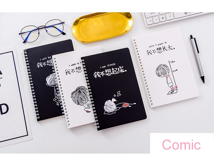 A5 рулон блокнота бумажный Еженедельный планировщик журнал блокноты Sketchbook Agenda Traveler Diary 120 горизонтальная линия внутренняя страница блокнот s