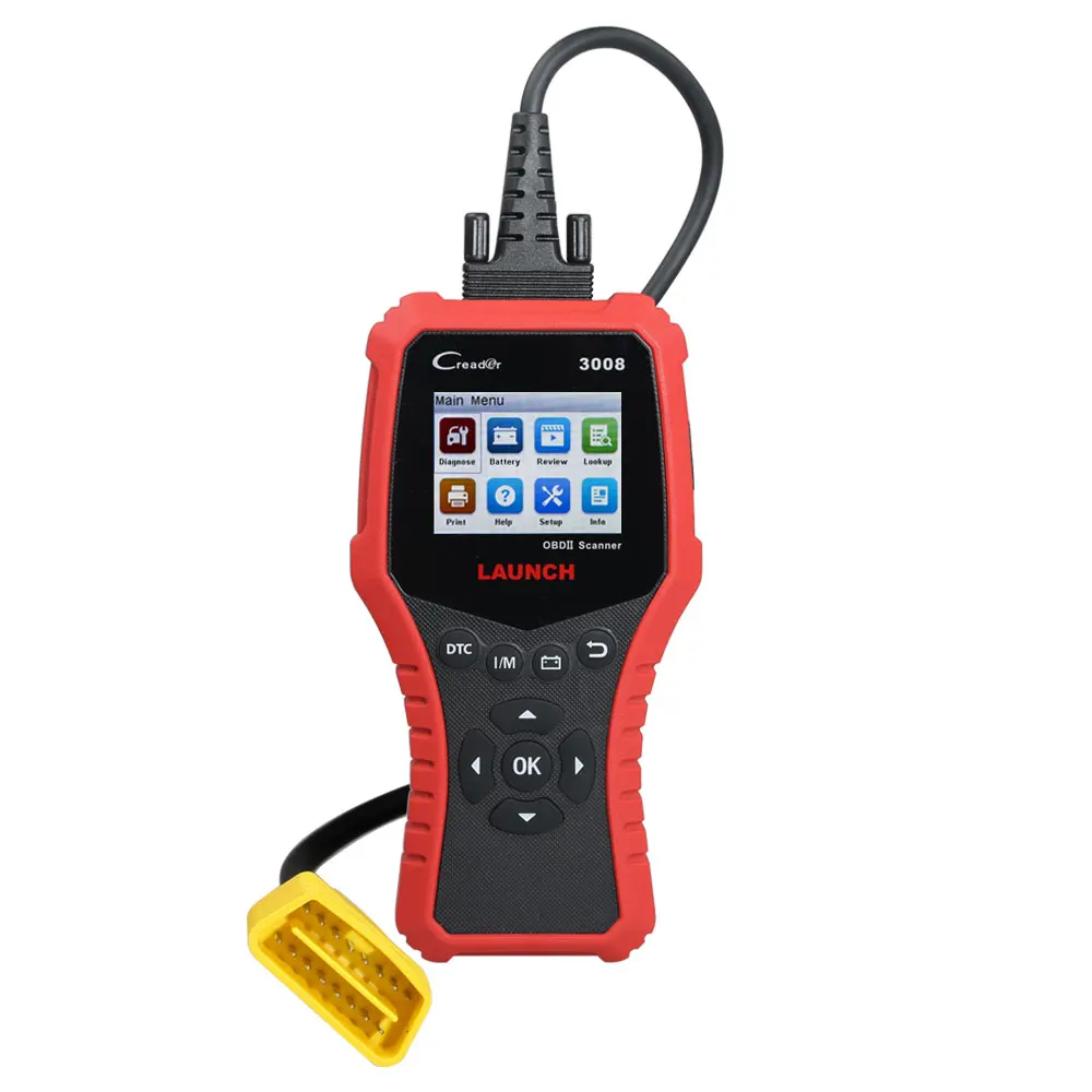 LAUNCH X431 CR3008 Профессиональный OBD2 сканер Улучшенный OBD 2 EOBD диагностический инструмент считыватель кода диагностический сканер для автомобиля