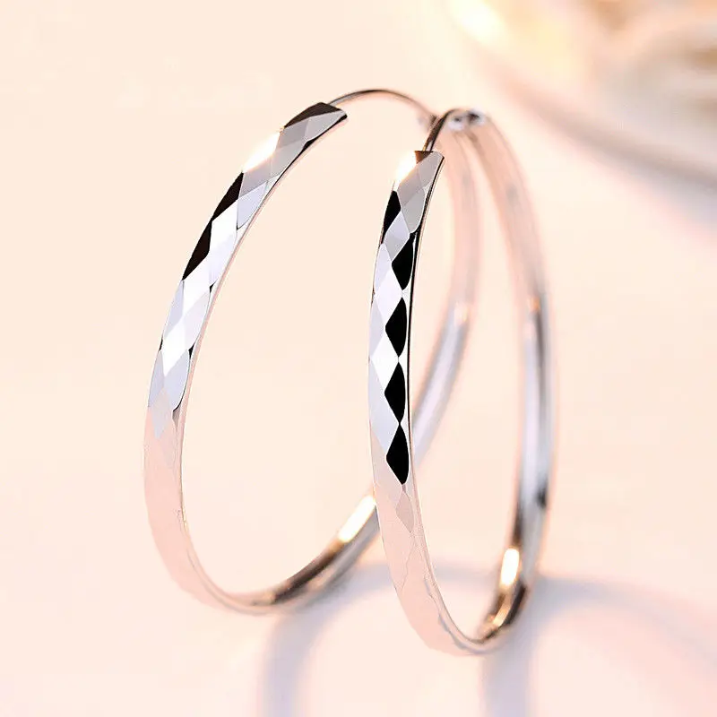 

earrings for womenHypoallergenic big earrings, women's circles, personality, fashion, all-match exaggerated face-lift earrings