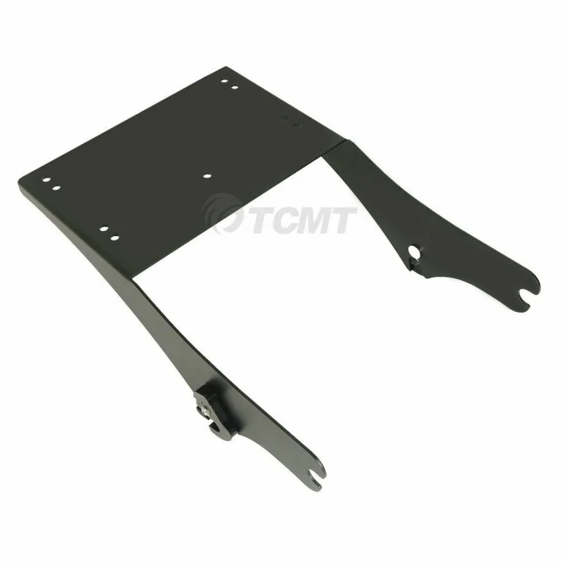 Мотоциклетный багажник 5 ''Razor Tour Pak Pack и черный монтажный стеллаж для Harley Touring