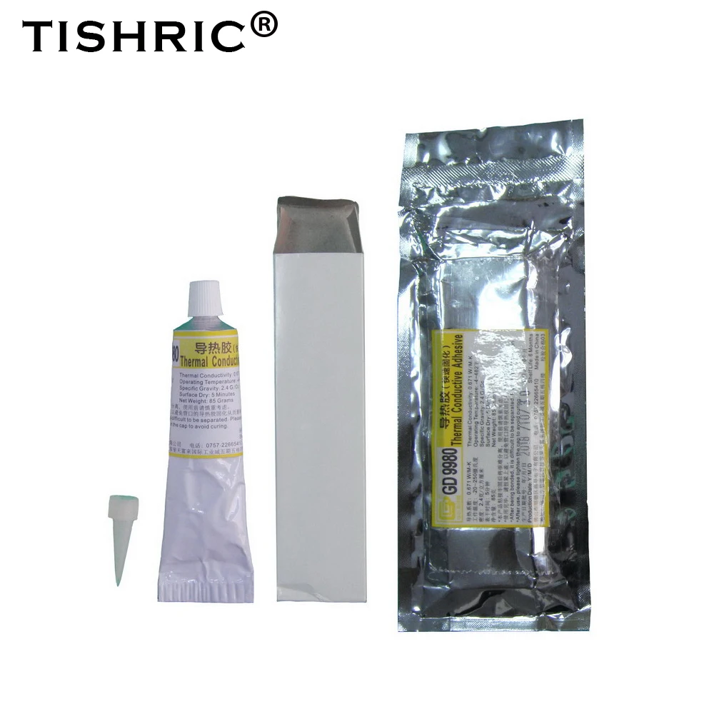TISHRIC GD9980 85 г термопаста/смазка для ЦП/процессоров ПК вентилятор Радиатор ЦП