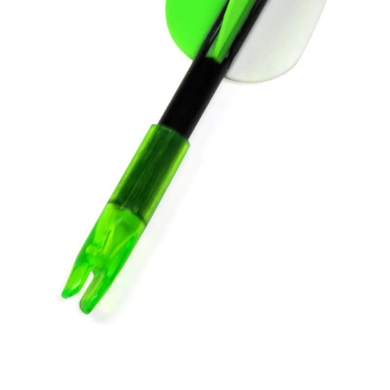 12 шт 31 &quotстрельба из лука 6 мм Стекловолоконный вал стрела НОК Целевые Точки